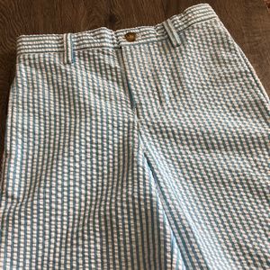 Boys light blue striped shorts size 6 Kelly’s kids new without tags